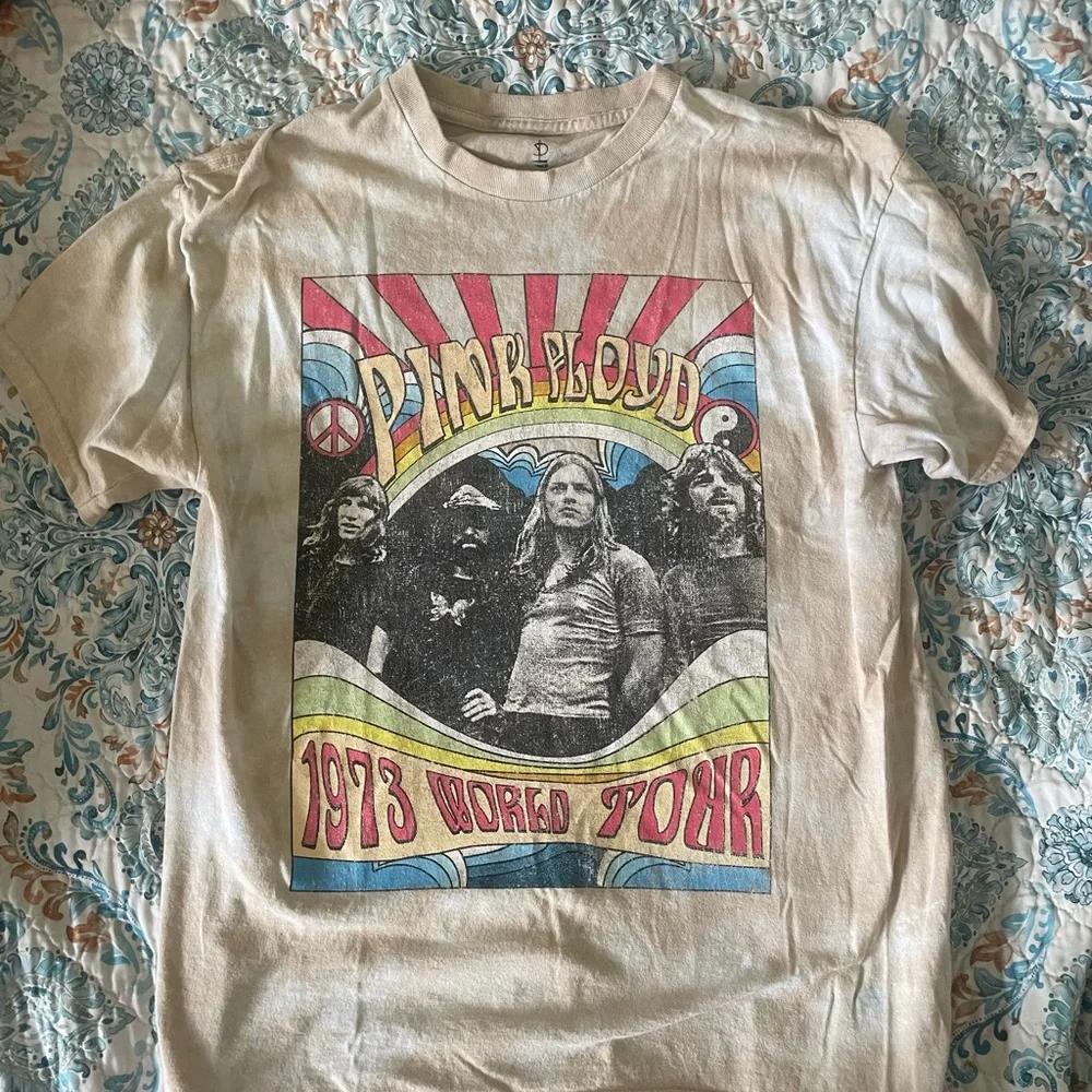 Pink Floyd Graphic Tee - Cream - Picture 1 of 3